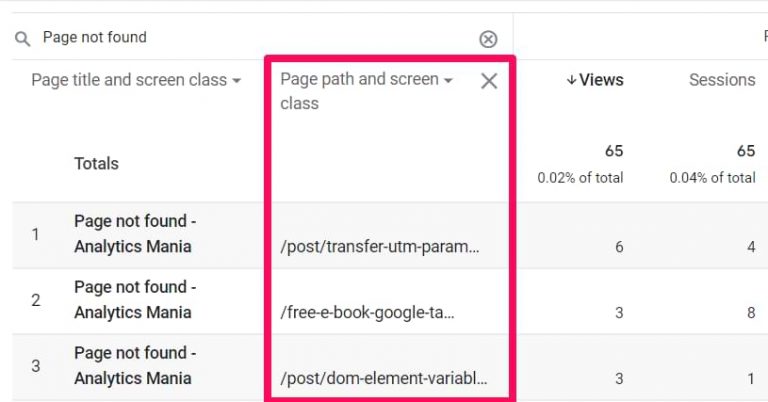 Track and View 404 Errors with Google Analytics 4