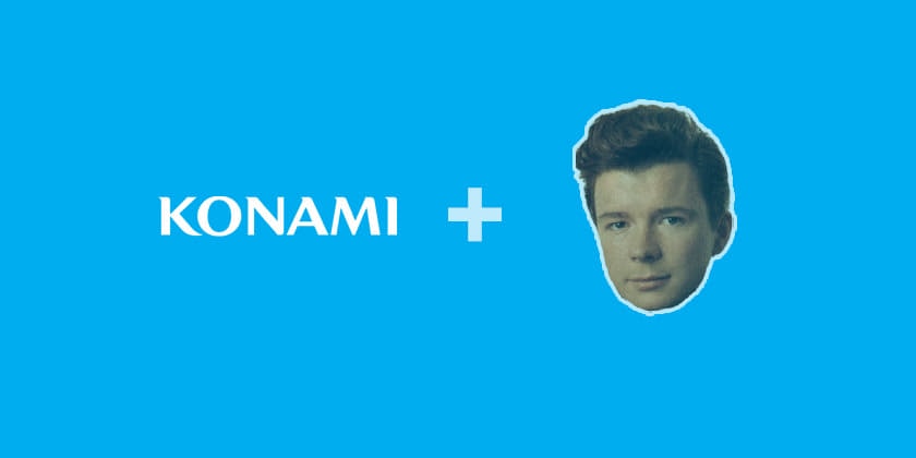 RickRoll Konami code Recipe for Google Tag Manager