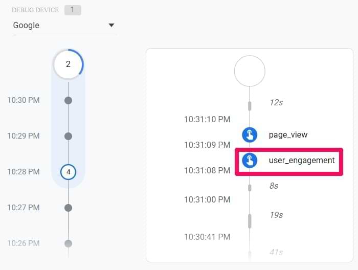 event in debugview