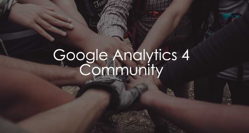 google analytics 4 community