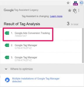 Google Ads Conversion Tracking with Google Tag Manager