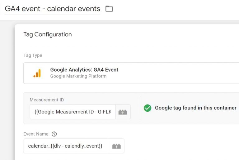 Track Calendly with Google Tag Manager and GA4
